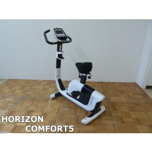 【中古】HORIZON COMFORT5 家庭用 エアロバイク アップライトバイク ジョンソンヘルス...