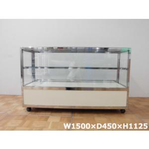業務用 ガラスケース ショーケース 幅75cm/高さ43.7cm コレクション