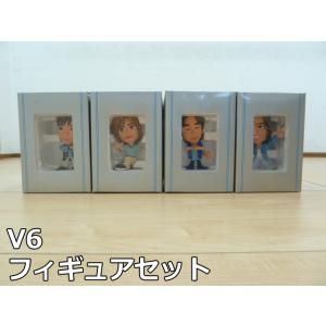【中古】V6 フィギュア 4体 セット 2001年 台北 コンサート 限定 ライブ グッズ 三宅健 ...