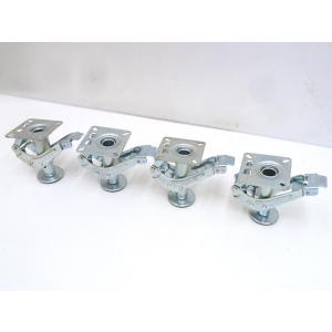 ユーエイ LOCKSTAR 台車 ストッパー ELOCK-150 ② ４点セット 中古】ユーエイ LOCKSTAR 台車 ストッパー ELOCK-150 (2) 4点セット