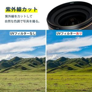 レンズ フィルター UV 保護 高透過率 多層...の詳細画像2