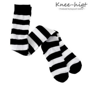 ソックス コスチューム用 ストライプ ブラック...の詳細画像1
