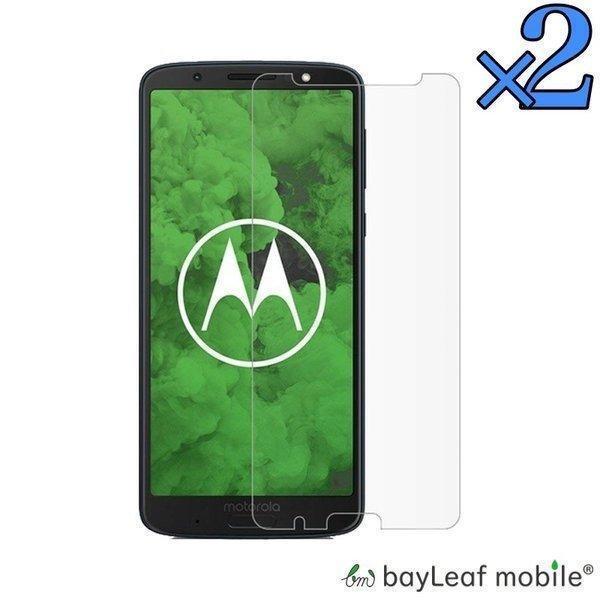 Motorola Moto G6 Plus 強化ガラスフィルム 液晶保護 飛散防止 硬度9H ラウン...
