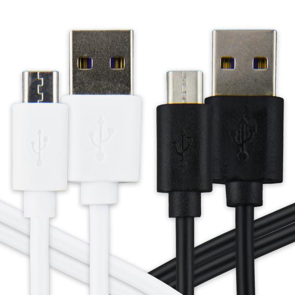 micro USB ケーブル 2m 充電 データ転送 充電器 タイプB USB2.0 TypeB a...