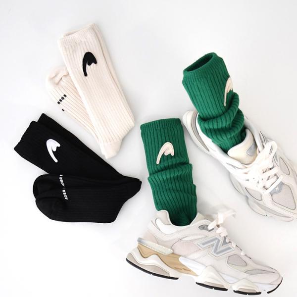 ADER ERROR アーダー エラー 靴下 ソックス 小物 A-peec logo socks コ...