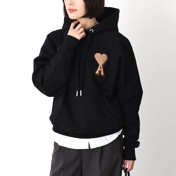 AMI PARIS アミパリス トップス パーカー AMI DE COEUR ヘビー ループバック ...