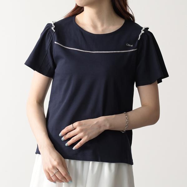 CHLOE トップス 装飾入り Tシャツ C20115 CHC24SB20115 レディース キッズ...