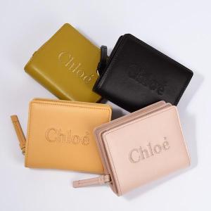 CHLOE クロエ 財布 折りたたみ財布 センス senseコンパクト財布 CHC23SP867I10 レディース グリーン ブラック イエロー ピンク 二つ折り財布 コンパクト ロゴ｜セレクトショップ FELICE Yahoo!店