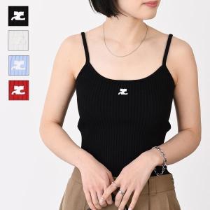 courreges（クレージュ） タンクトップ BUCKLE 90S RIB