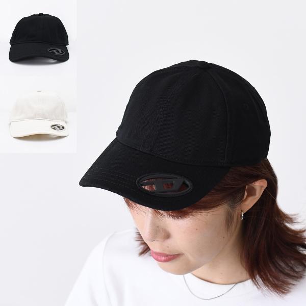 DIESEL ディーゼル キャップ 帽子 C-PLAK A11357 0PFAA レディース ユニセ...
