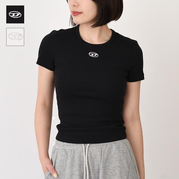 DIESEL ディーゼル Tシャツ T-ELE-LONG-OD A19910 0JMBA レディース...