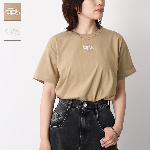 DIESEL ディーゼル Tシャツ T-NORM-IOD A20297 0JMBB レディース ユニ...
