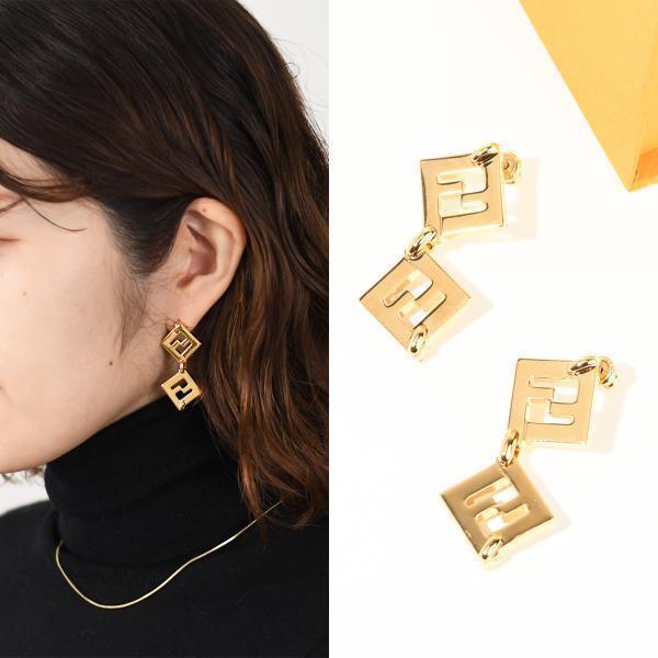 FENDI フェンディ ピアス アクセサリー フォーエバー フェンディピアス 8AK789B08 レ...
