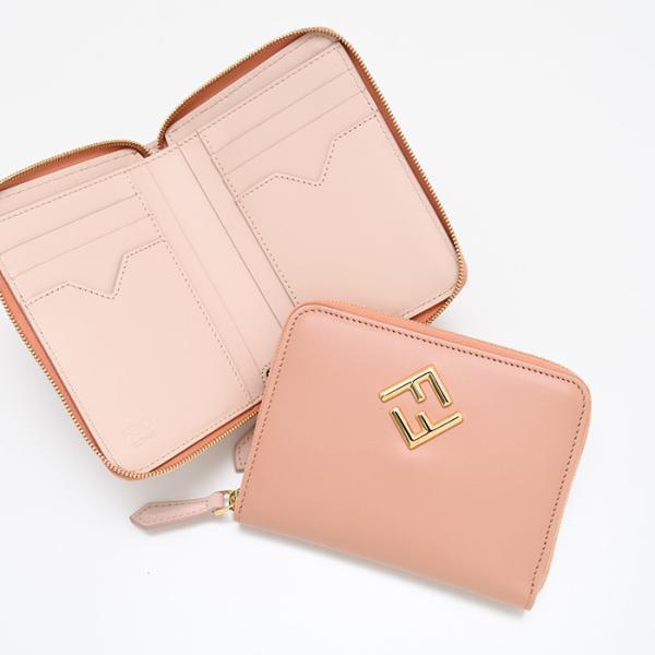 【ラスト1点】FENDI フェンディ 財布 ウォレット FFダイヤモンド ジップアラウンド財布 ミデ...