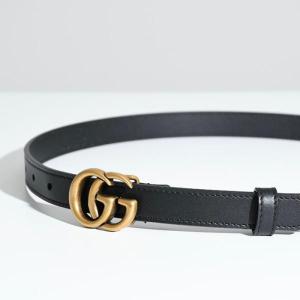 GUCCI グッチ ベルト ダブルG バックル レザー 2cm幅 409417 AP00T BLACK ブラック 黒 シンプル ロゴ ゴールド  レディース ユニセックス 本革 ギフト オススメ :gc-409417ap00t-l:セレクトショップ FELICE Yahoo!店 - 通販 - 