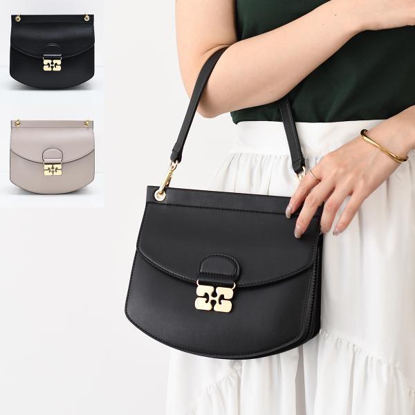 GANNI ガニー バッグ ショルダーバッグ APO-G BAG SMALL A6449 レディース...