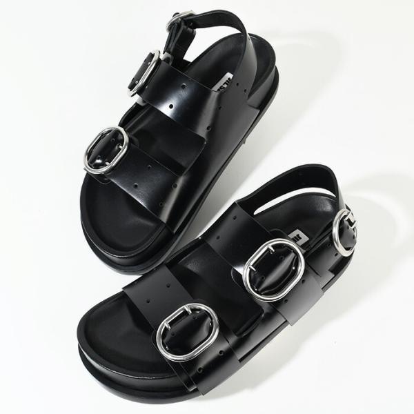 【ラスト1点】JILSANDER ジルサンダー サンダル スポーツサンダル バックルストラップ レザ...