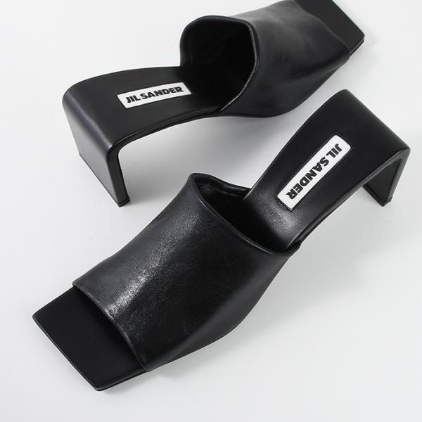 JILSANDER ジルサンダー サンダル シューズ スカルプチャー ヒールサンダル ミュール J1...