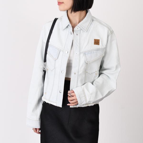 【ラスト1点】KENZO ケンゾー デニムジャケット ルーズフィット オーガニックコットン FC52...
