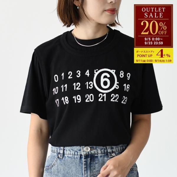 【ラスト1点】MM6 MAISON MARGIELA エムエムシックス メゾン マルジェラ Tシャツ...