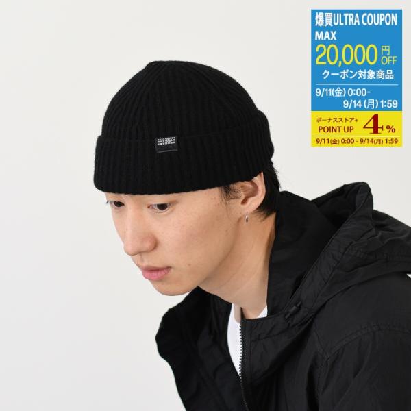 【ラスト1点】MM6 MAISON MARGIELA エムエムシックス メゾン マルジェラ ニット帽...