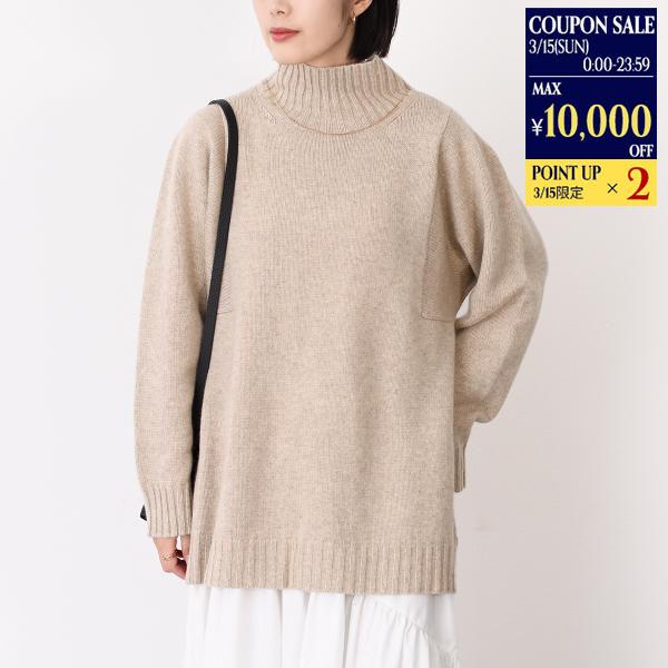 Max Mara マックスマーラ ニット ACETI オーバーサイズ カシミア タートルネック 13...