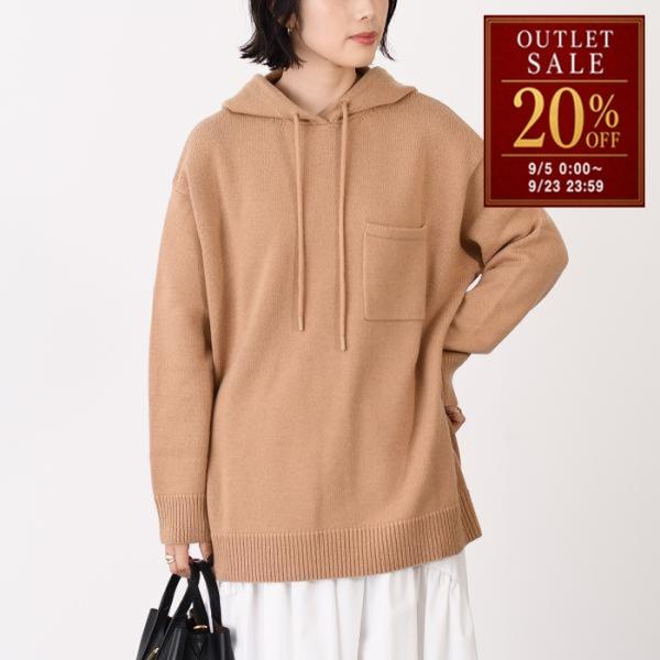 Max Mara マックスマーラ トップス LIANA ウールカシミア ニットパーカー レディース ...