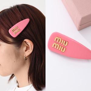 miu miu（ミュウミュウ） ヘアクリップ 5IF291 2DTU レディース 2点