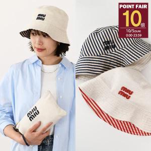 miu MIUMIU ミュウミュウ 5HC256 2DOQ コットン ベースボール