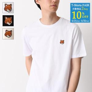 MAISON KITSUNE（メゾン キツネ） Tシャツ DOUBLE FOX ダブル