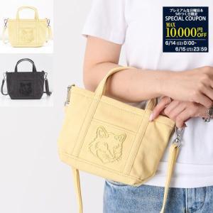 MAISON KITSUNE（メゾン キツネ） フォックスヘッドミニトートバッグ