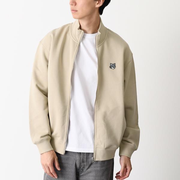 MAISON KITSUNE メゾン キツネ スウェットシャツ スウェット フォックスヘッド ジップ...