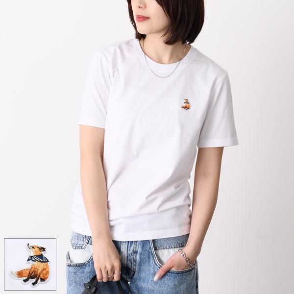 MAISON KITSUNE メゾン キツネ Tシャツ トップス ドリーミング フォックス レギュラ...