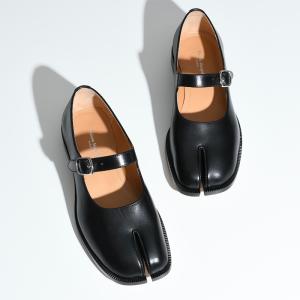 MAISON MARGIELA メゾン マルジェラ シューズ 靴 S39WL0119P3292 Tabi メリージェーン タビ ブラック レディース