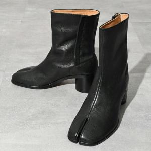 MAISON MARGIELA メゾン マルジェラ ブーツ シューズ Tabiブーツ 6cmヒール S57WU0132PR058 メンズ 男性用  BLACK 黒 秋 冬 人気