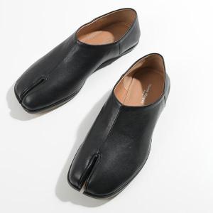 メゾン マルジェラ タビ バレエシューズ Tabi ballet shoes(vintage leather)-足袋バレエシューズ-Maison