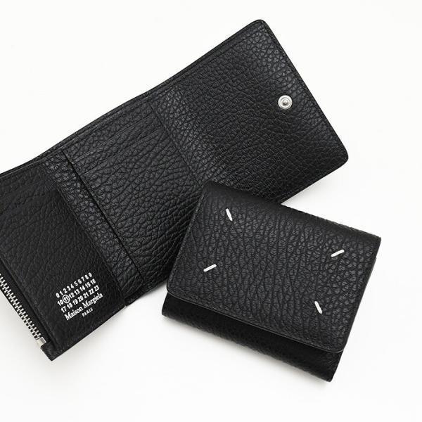 MAISON MARGIELA メゾン マルジェラ 折り財布 ミニ財布 コンパクト財布 ZIP付 3...
