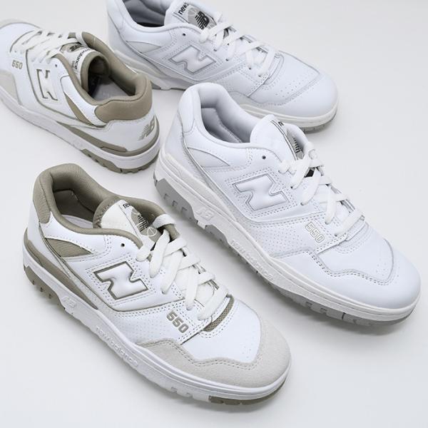NEW BALANCE ニューバランス スニーカー 靴 BB550 レディース ユニセックス ホワイ...