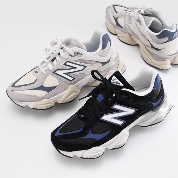 NEW BALANCE ニューバランス スニーカー 靴 U9060 メンズ ブラック グレー ベージ...