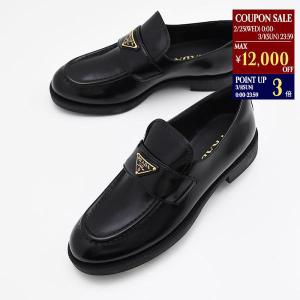 PRADA ブラック レザー サンダル PRADA（プラダ） サンダル シューズ Nappa leather 1X433N 038