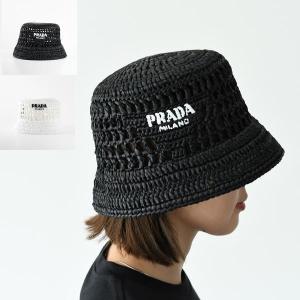 PRADA プラダ バケットハット 1HC1372DMIF0002 BUCKET HAT PRADA プラダ バケットハット レディース ブラック