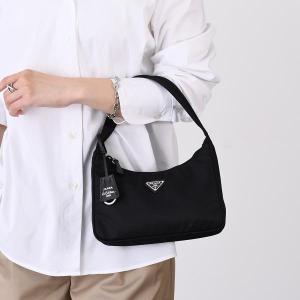 PRADA プラダ リネンブレンド+レザー LG トートバッグ 1BG474