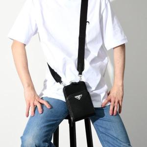 PRADA プラダ スマホケース サフィアーノレザーPHONE CASE 2ZH126 053 メンズ BLACK ブラック 黒 スマートフォンケース  人気 おすすめ :pr-2zh126053-sf:セレクトショップ FELICE Yahoo!店 - 通販 - Yahoo!ショッピング