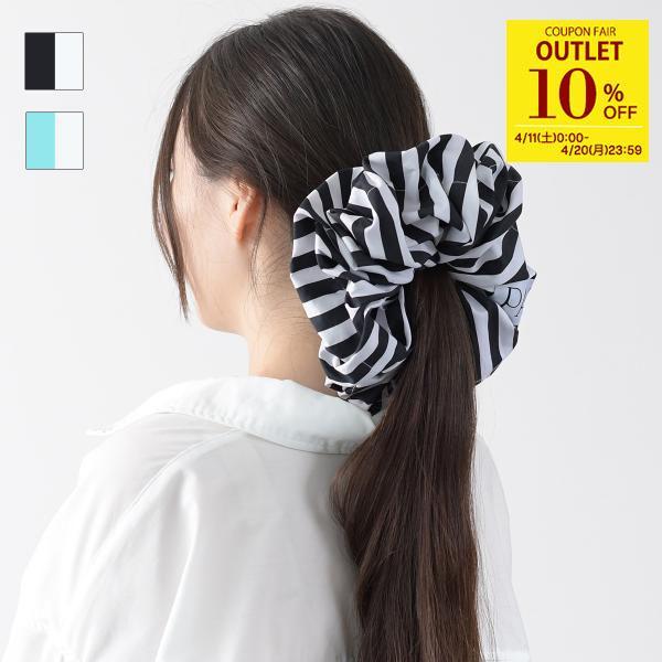 【10%off】PATOU パトゥ プリントコットン パトゥ シュシュ ラージ AC059 0168...