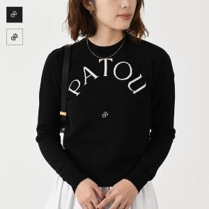 PATOU（パトゥ） ニット トップス 半袖ニット コットン ジャカード