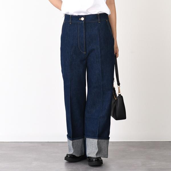 PATOU パトゥ デニム ジーンズ ボトムス アイコニックデニムパンツ TR003 0008 レデ...