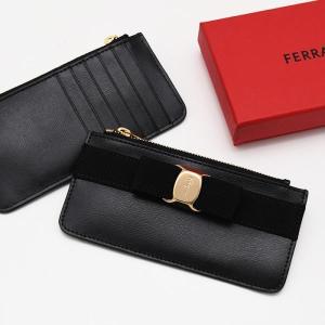 FERRAGAMO（フェラガモ） 二つ折り 財布 VARA ヴァラリボン コンパクト