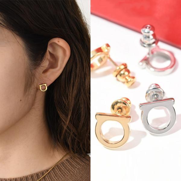 FERRAGAMO フェラガモ アクセサリー ガンチーニピアス(S) ピアス 760120 レディー...