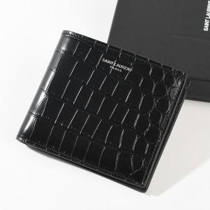 SAINT LAURENT サンローラン 二つ折り財布 財布 クラシック EAST/WEST