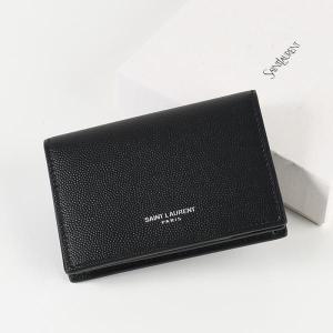 SAINT LAURENT サンローラン 名刺入れ レザー カードケース メンズ